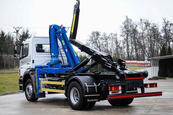 MERCEDES AXOR 18T HÁKOVÝ NOSIČ KONTEJNERŮ + HYDRAULICKÁ RUKA - 2