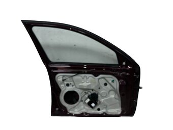 Levé přední dveře vínová LF3X Škoda Octavia 2 FL r.v. 2013 - 2
