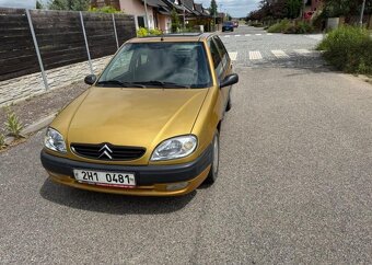 Citroën Saxo 1,1 i platná stk , dobrý stav benzín - 2