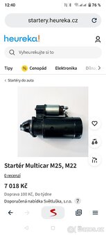 Náhradní díly Multicar M25 - 2