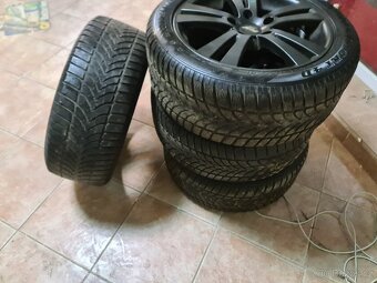ALU KOLA PLW 17" + ZIMNÍ PNEU 225/50 17 7.5JX17H2 ET35 - 2