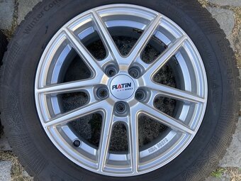 Alu kola ŠKODA FABIA 4 15" 5x100 zimní CONTINENTAL 185/65R1 - 2