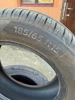 185/65 R15 letní pneu Barum 7,4mm - 2