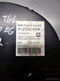 PŘÍSTROJOVÁ DESKA MAN TGL 12.250 EURO 6 - 2
