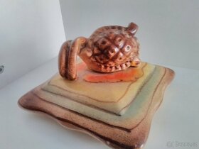 Miska s víčkem - Art Deco. Zn: JBD. - 2