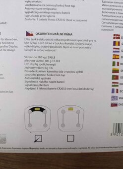 Osobní digitální váha - 2