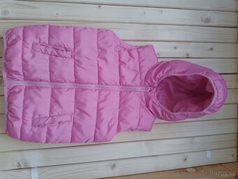 Dívčí zimní vesta - 2