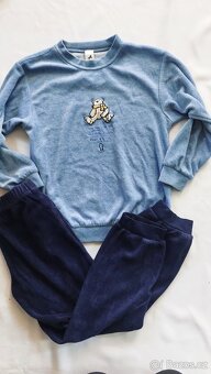 Froté pyžamo, fleesové pyžamo vel. 110 - 2