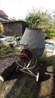 Míchačka na 3-4 kolečka - 2