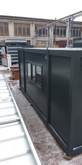 Obytný / prodejní kontejner 3 × 6 m - 2