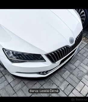 Nový přední lip/spoiler předního nárazníku  Superb 3 - 2
