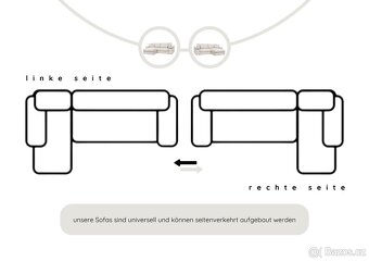 Sedací souprava Sofa Golem 2 jak.  Nová - 2