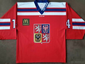 Hokejový dres Tomáš Plekanec Česká republika CCM - 2