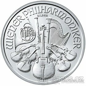 Wiener Philharmoniker investiční stříbrné mince - 2