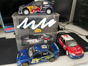 Rally modely 1:18 Ford, Lancia,Peugeot,Subaru,ceny u foto - 2