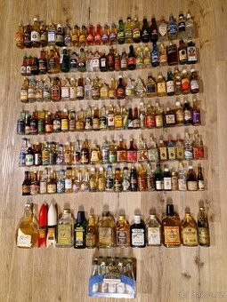 sběratelské mini lahvičky alkoholu - 2