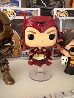 Funko pop Captain Marvel, Scarlet Witch, Groot - 2