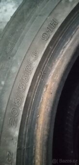 PRODÁM PNEU LETNÍ 205 /55R16 SADA 4KS - 2