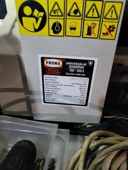 prodáno Soustruh Proma SM 300e minimálně používaný - 2