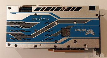 Sapphire Nitro+ RX 580 Special Edition 8GB - NOVÉ BLUE FANY - 2