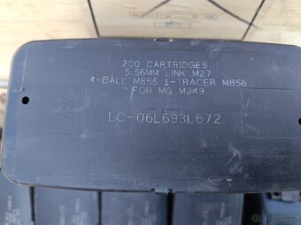 zásobníky pro MG M249 minimi - 2