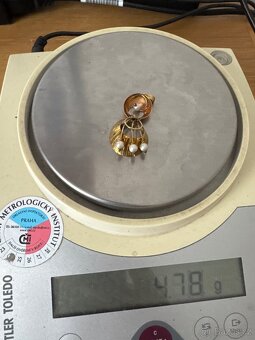 Starožitný přívěsek 14k - 4,79g - 2