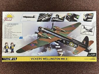 NOVÉ COBI 5723 BOMBARDÉR VICKERS WELLINGTON MK II - 2