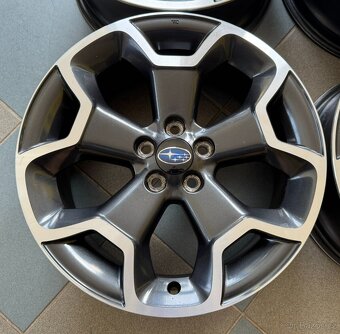 originální alu Subaru 17", rozteč 5x100 7x17 ET48 - 2