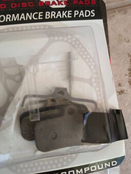 Brzdové destičky Shimano, resin 2 páry - 2