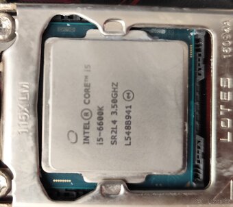 Prodám procesor Intel core i5 6600k - 2