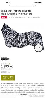 Deka proti hmyzu zebra - 2