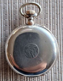 krásné kapesní hodinky ASSMANN GLASHÜTTE, originální, stříbr - 2