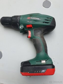 aku vrtačka parkside 18V s příklepem - 2