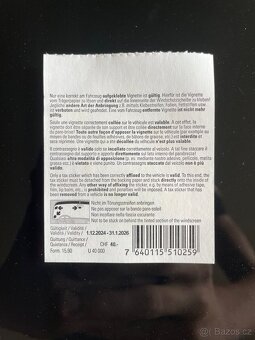 Dálniční známka - 2