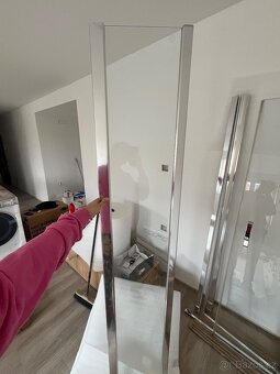 Sprchové dveře 110 cm pantové levé - 2