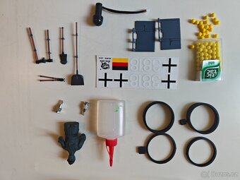 RC tank Tiger I 1:16 (IR/BB, kov. převodovka, pásy a kola) - 2