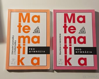 Učebnice MATEMATIKY PRO GYMNÁZIA 14 ks - kolekce Prometheus - 2
