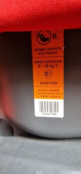 Autosedačka Britax Römer Safefix plus - 2