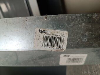 Porfix zakládací malta UW stěnové profily - 2