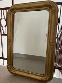 Prodám starožitné zrcadlo 90 x 60 cm - 2