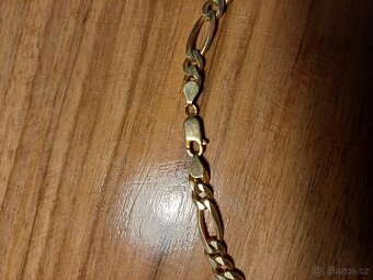 Prodám zlatý řetízek figaro 59 g - 2