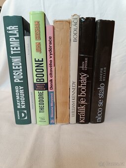 Sada 8 knih: Thrillery, krimi, moderní beletrie - 2