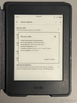 Amazon Kindle Paperwhite 7. gen čtečka knih 4GB černá + obal - 2
