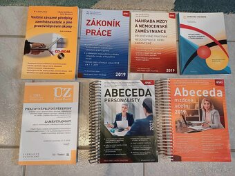 Knihy - personalistika, podnikání, zákoník práce atd. (STARŠ - 2
