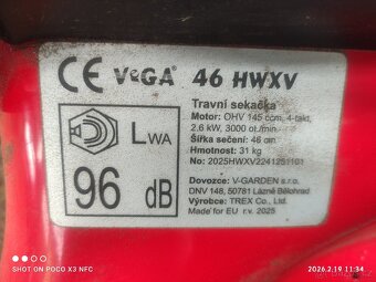 Benzínová sekačka VeGa - 2