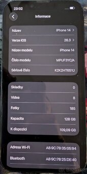 iPhone 14, Midnight, 128 GB - 2
