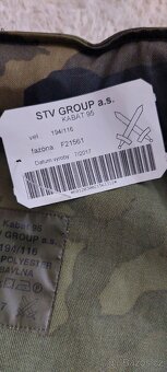 Maskáčový kabát vel. 194/116 - 2