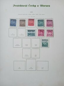 Poštovní známky Protektorát - 2