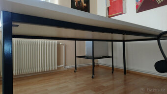 Kancelářský stůl, bytelná profi konstrukce., rozměr 2 x 1m - 2