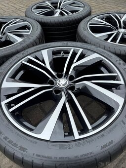 ORIGINÁL Alu Škoda IGNITE R20, 5x112 - LETNÍ PNEU, TPMS - 2